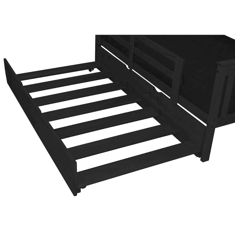 Pine Full Trundle Unit