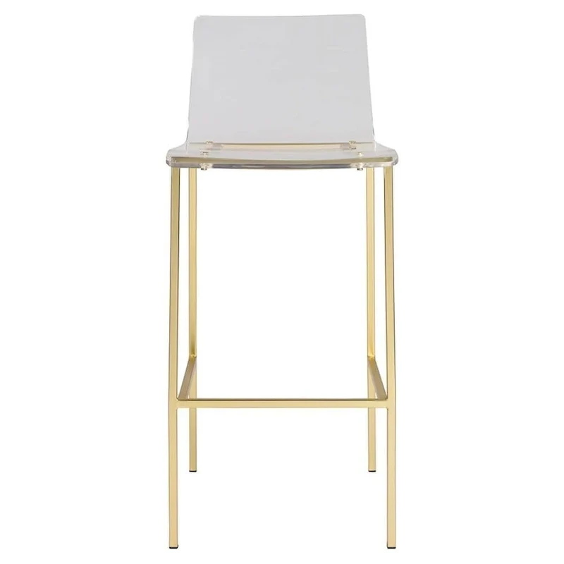 Sasha Modern Clear Transparent Stool