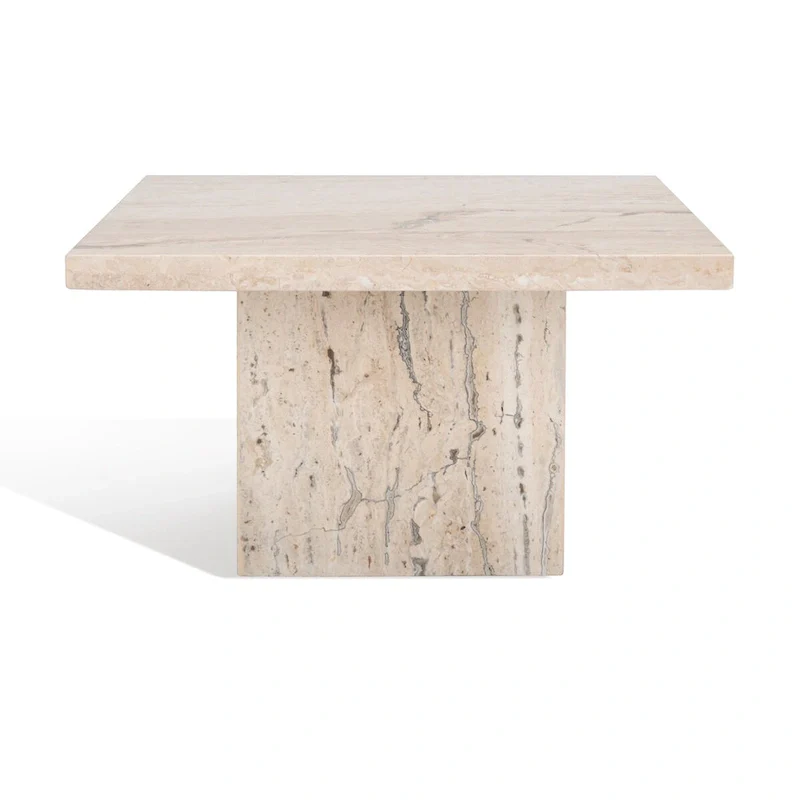 Square Marble Accent Table — 21