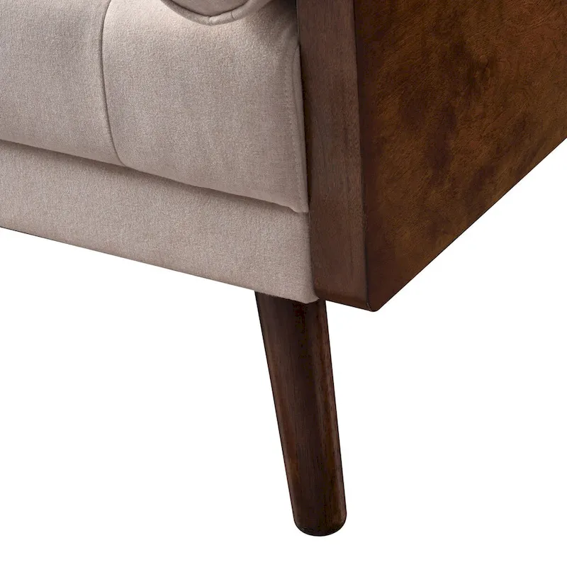 Mid Century Modern Living Room Adjustable Folding Sofa Bed