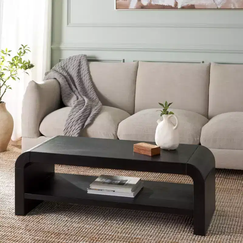 Avivan 1 Shelf Coffee Table - CNS6608 - Safavieh