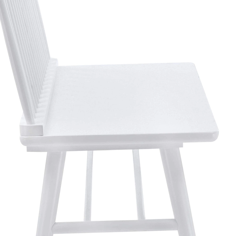 Entryway 40L Solid Wood Dining Bench with Spindle Back