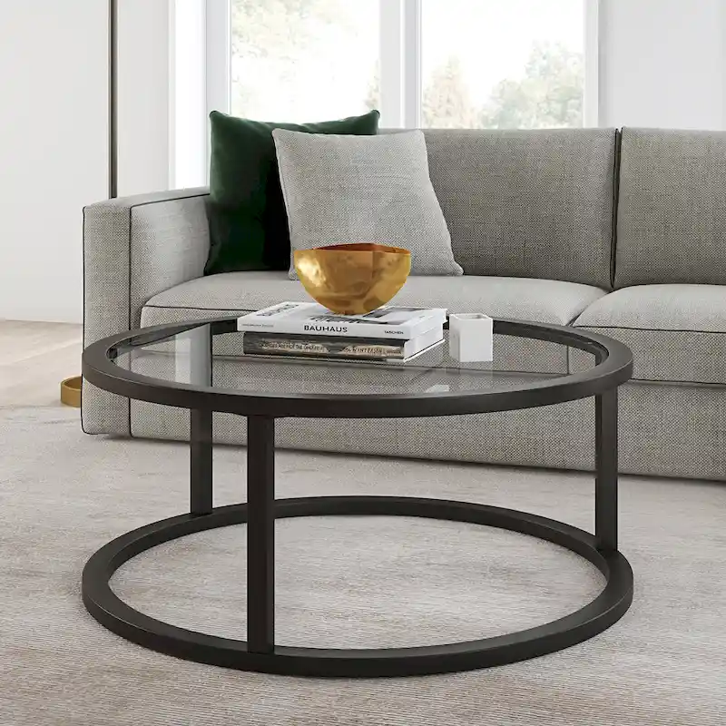 Round Metal Coffee Table