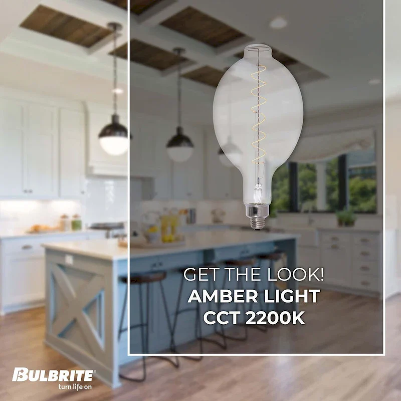 Bulbrite 4 Watt Grand Filaments Medium Dimmable (E26) LED Bulb - 200 Lumens, 2200K, and 95 CRI