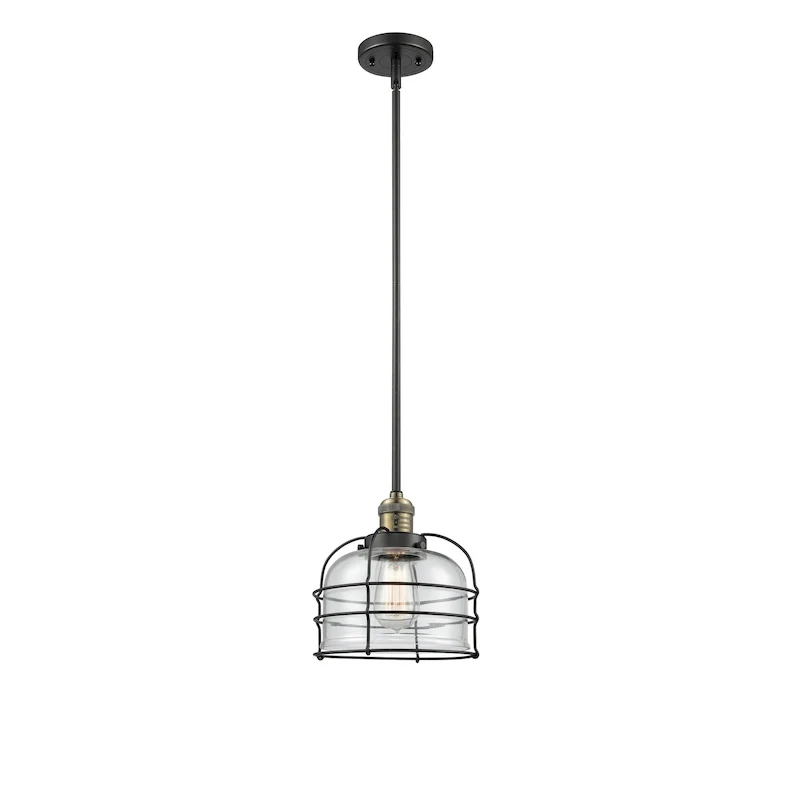 Innovations Lighting Bell Cage - 1 Light 9  Mini Pendant