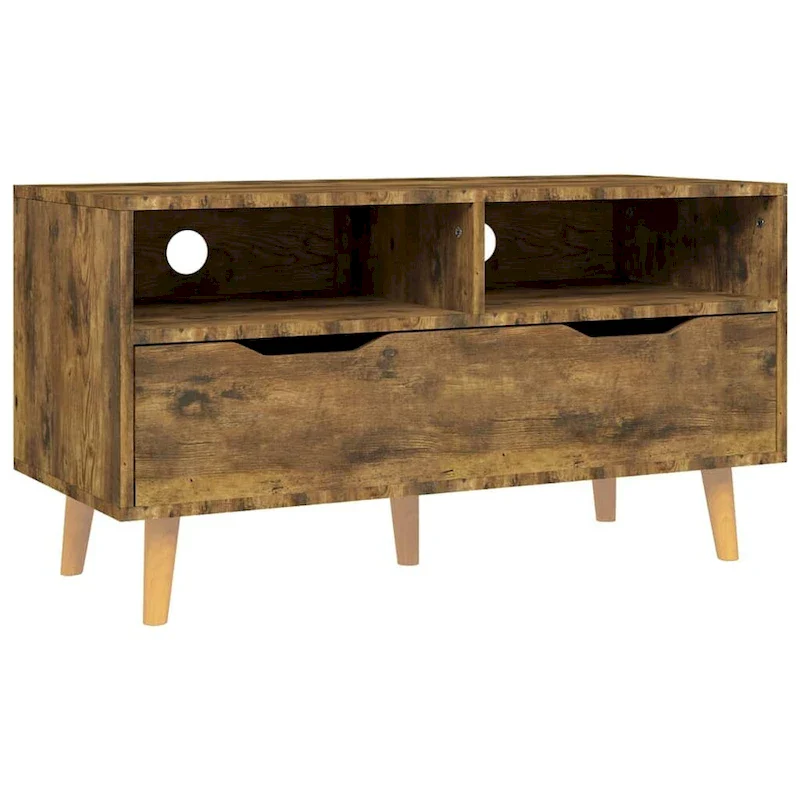 vidaXL TV Stand TV Console Sideboard TV Unit Home Media Unit Engineered Wood - 35.4  x 15.7  x 19.1
