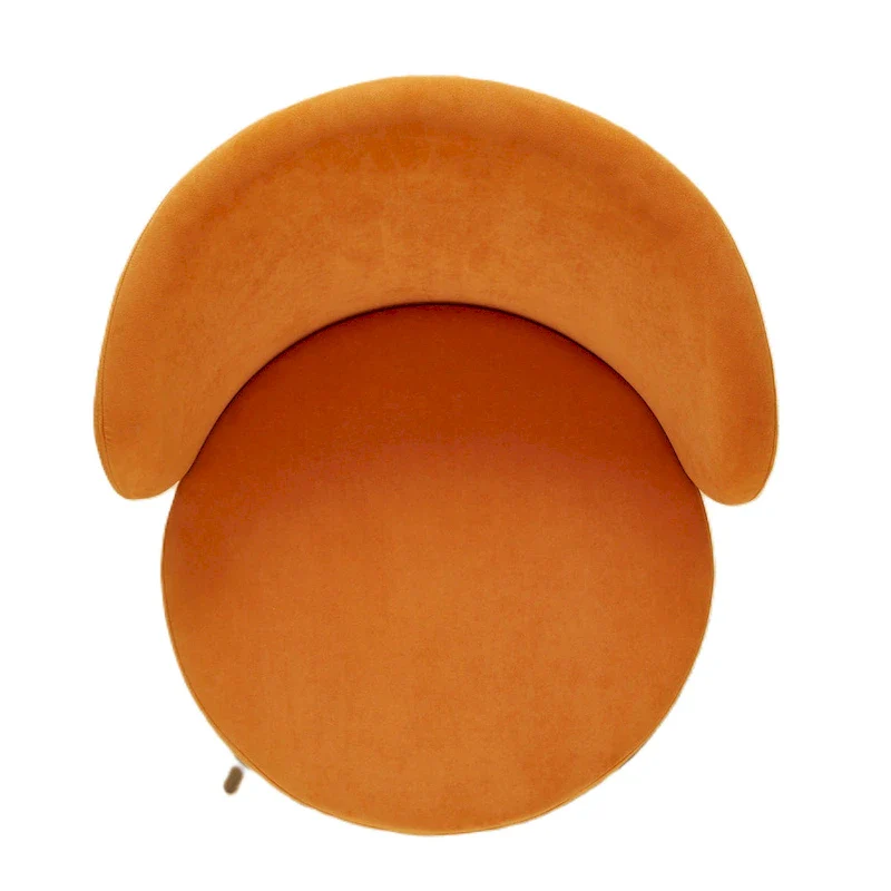 Mid Century Velvet Upholstered Living Room Accent Chair