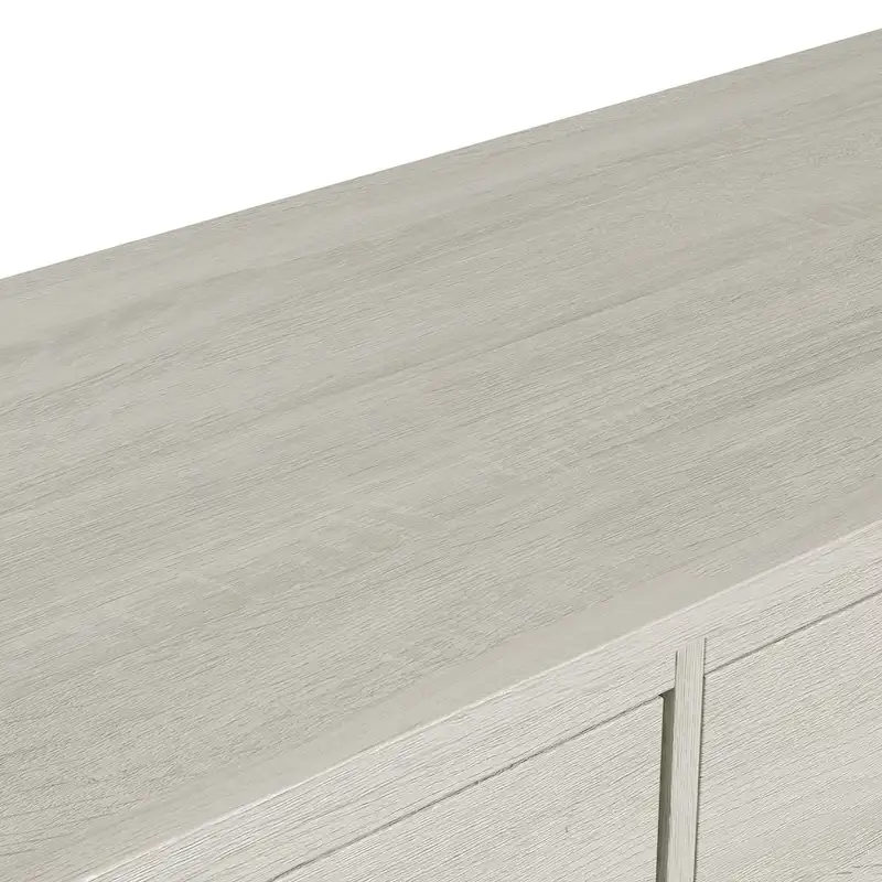 Extra Large 6 Drawer Dresser, Light Grey