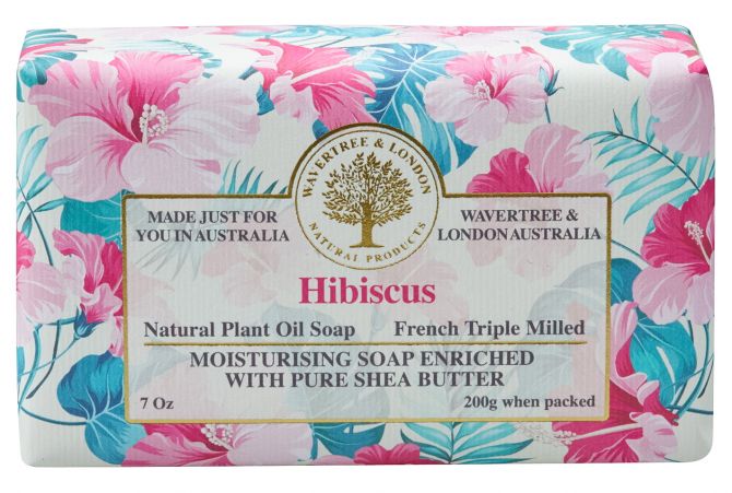 Wavertree & London Soap Hibiscus 200g