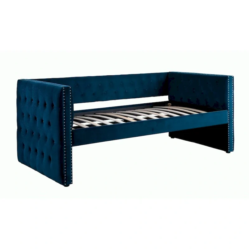 Mokatsi Glam Tufted 2-Piece Daybed with Trundle Set