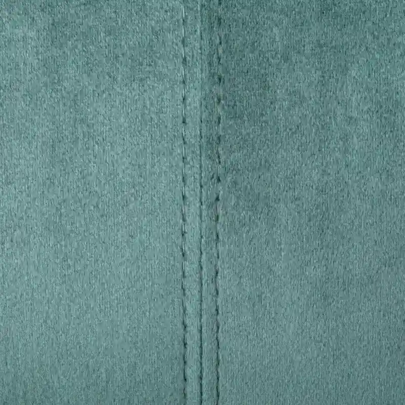 Velvet Channel Stitched 3-seater Sofa with Metal Legs