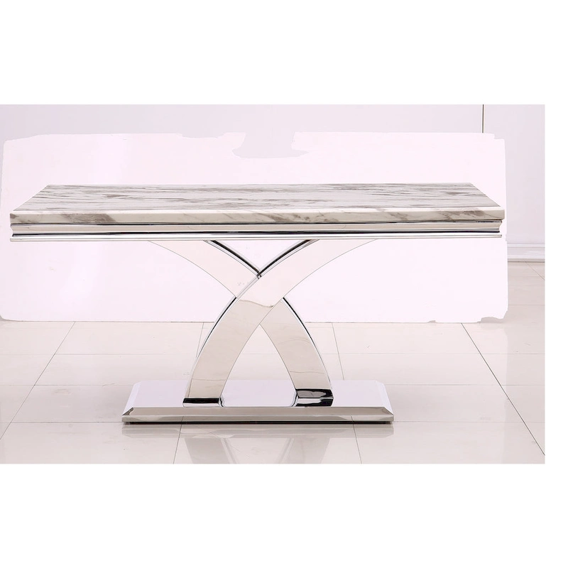 Black Dining Room Table with Polished Gold Metal Legs