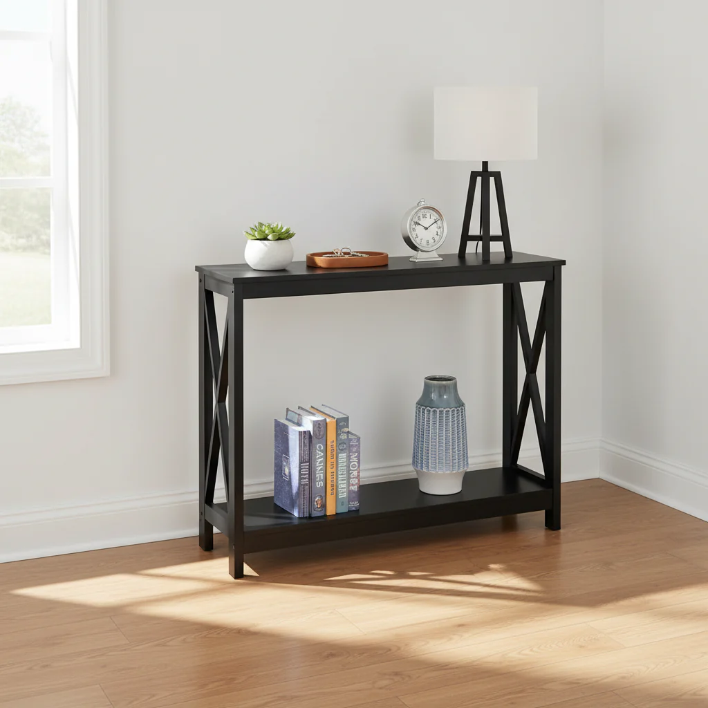 Convenience Concepts Console Table with Shelf