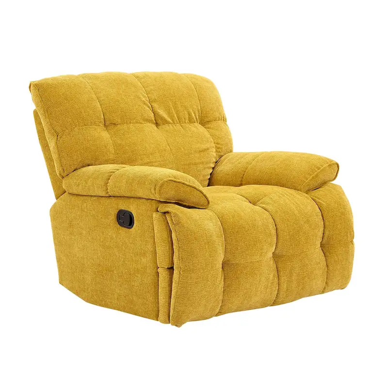 Modern Accent 360 Degree Swivel Armchair Functional Lounge Recline Chair Sofa