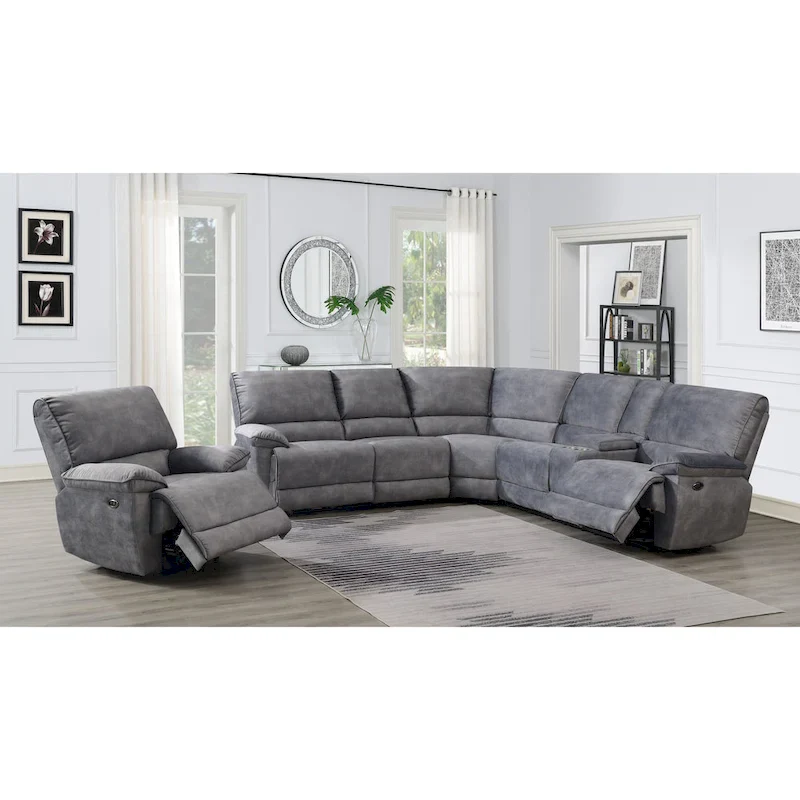 Steve Silver Samira Power Reclining Sectional