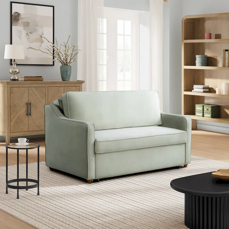 Serta Delaney Convertible Loveseat