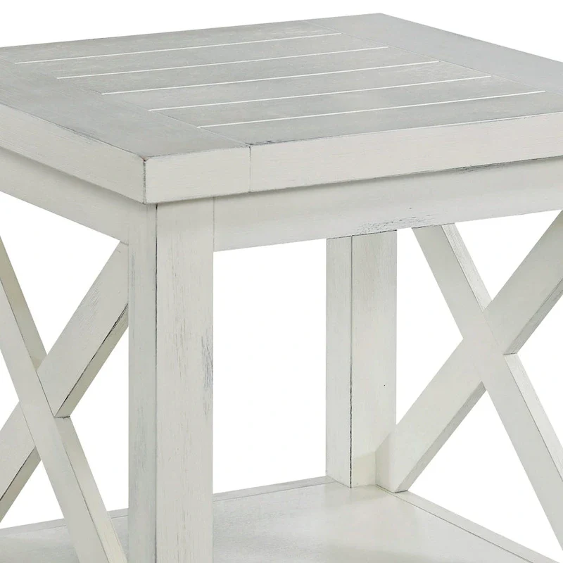 Off-White End Table