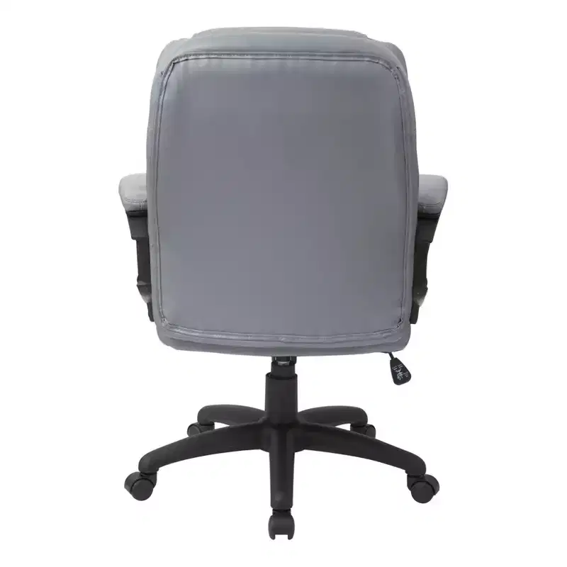 Faux Leather Managers Chair with Padded Arms - OSP Home Furnishings