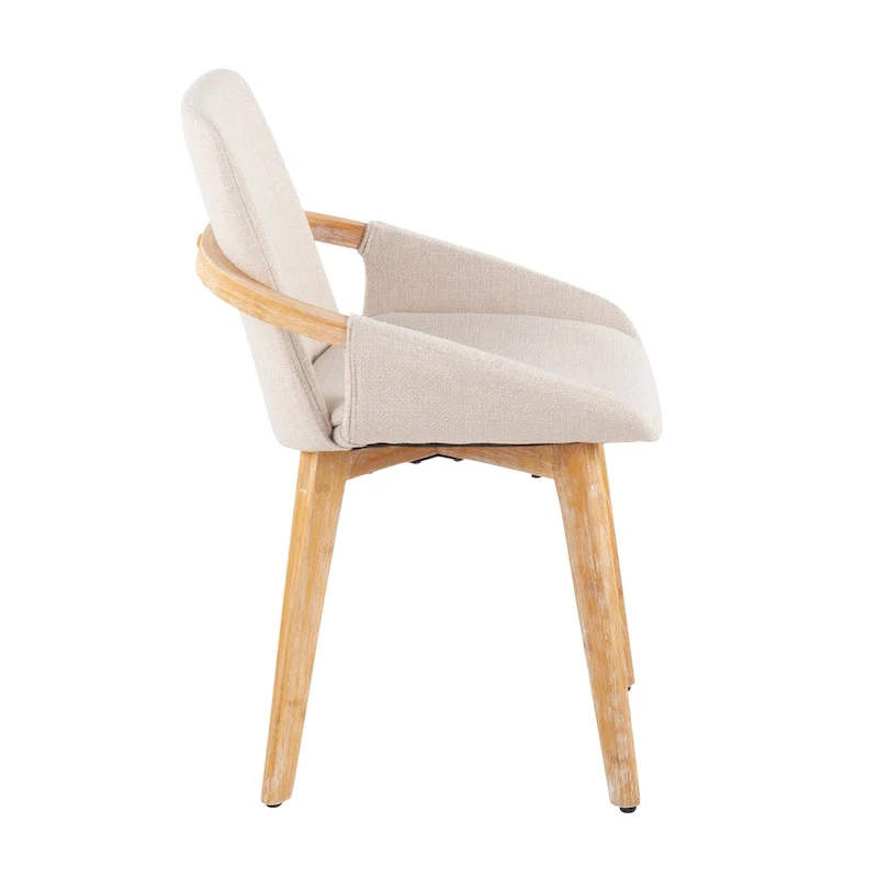 Carson Carrington Pugo Natural Wood Dining Chair