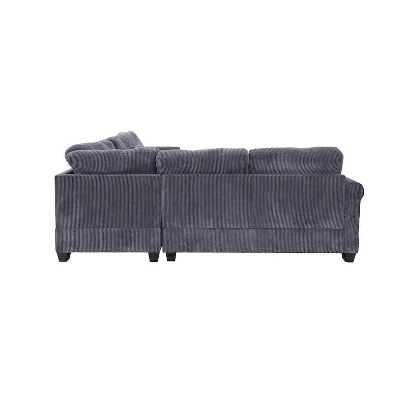 Poundex 4-pcs Sectional