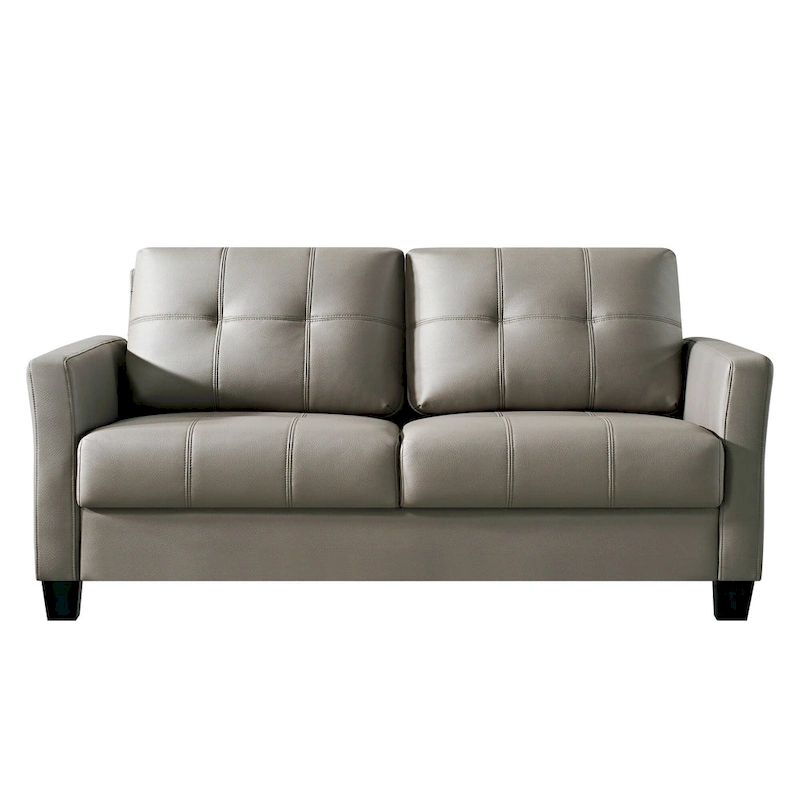 Ainfox 57.50 Faux Leather Loveseat
