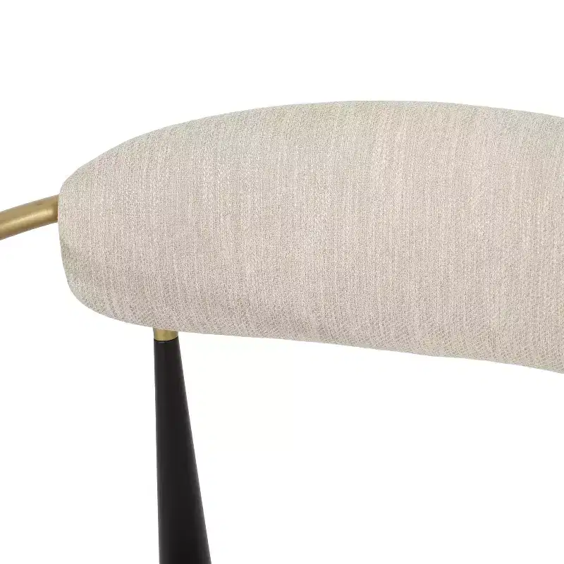 Christopher Knight Home Alger Modern Fabric Upholstered Iron 25 Inch Counter Stools (Set of 2)