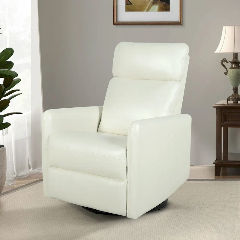 Lyle Manual Swivel Recliner with Metal Base