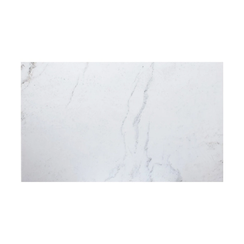 Aurelle Home Pariso Modern White Marble-Top Console Table - 42 W x 30 H x 14 D