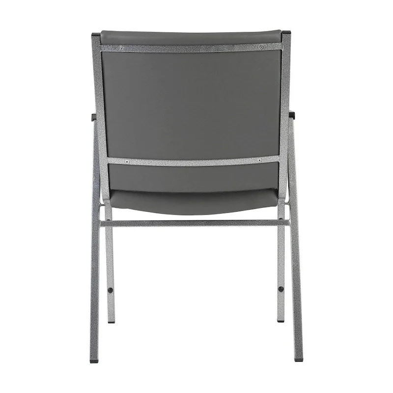 Heavy Duty Stack Chair with Arms - 21D x 21W x 31H