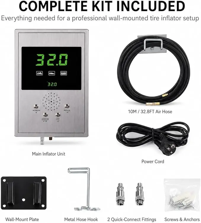 SEAPENG DP-Q01 Automatic Tire Inflator