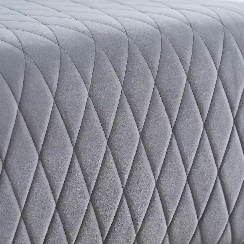 Upholstered Velvet Accent Chair with High Wingback and Wooden Legs