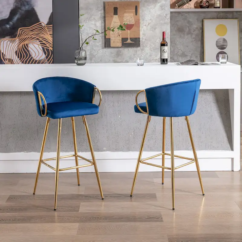 Set of 2 Bar Stools