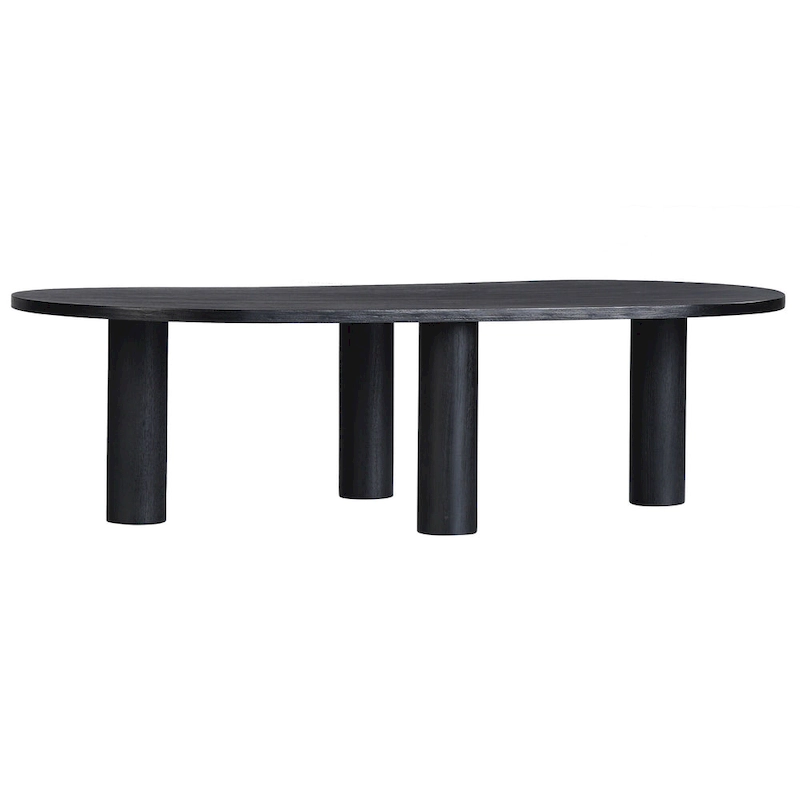 Kali Oval Mango Wood Coffee Table by East at Main