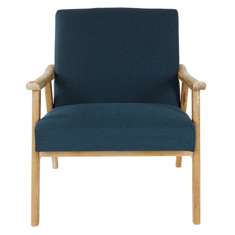 Weldon Mid-Century Fabric Upholstered Chair