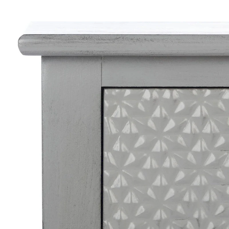 SAFAVIEH Salina 2-Drawer Console Table - 35.5 W x 13 L x 29.5 H - 36Wx13Dx30H