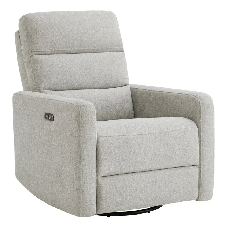 Jason Power Swivel Recliner with Headrest USB Charging Ports