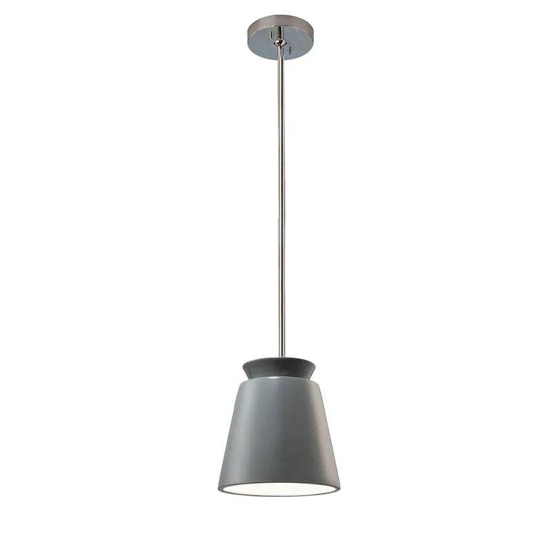 Justice Design Group Small Trapezoid Pendant - Rigid Stem