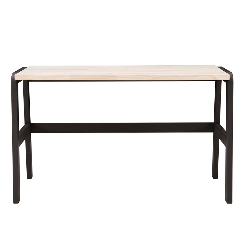 Mulligan Natural Wood Top Desk