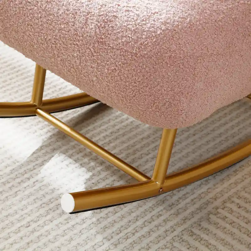 Accent Upholstered Rocker Glider Chair