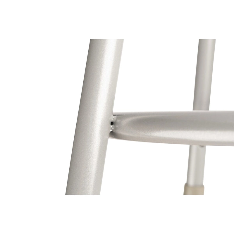 NPS 24  Heavy Duty Vinyl Padded Steel Stool, Grey