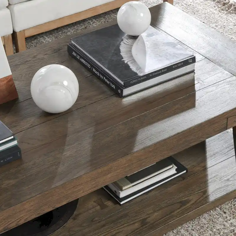 Classic Home Troy 60 Oak Coffee