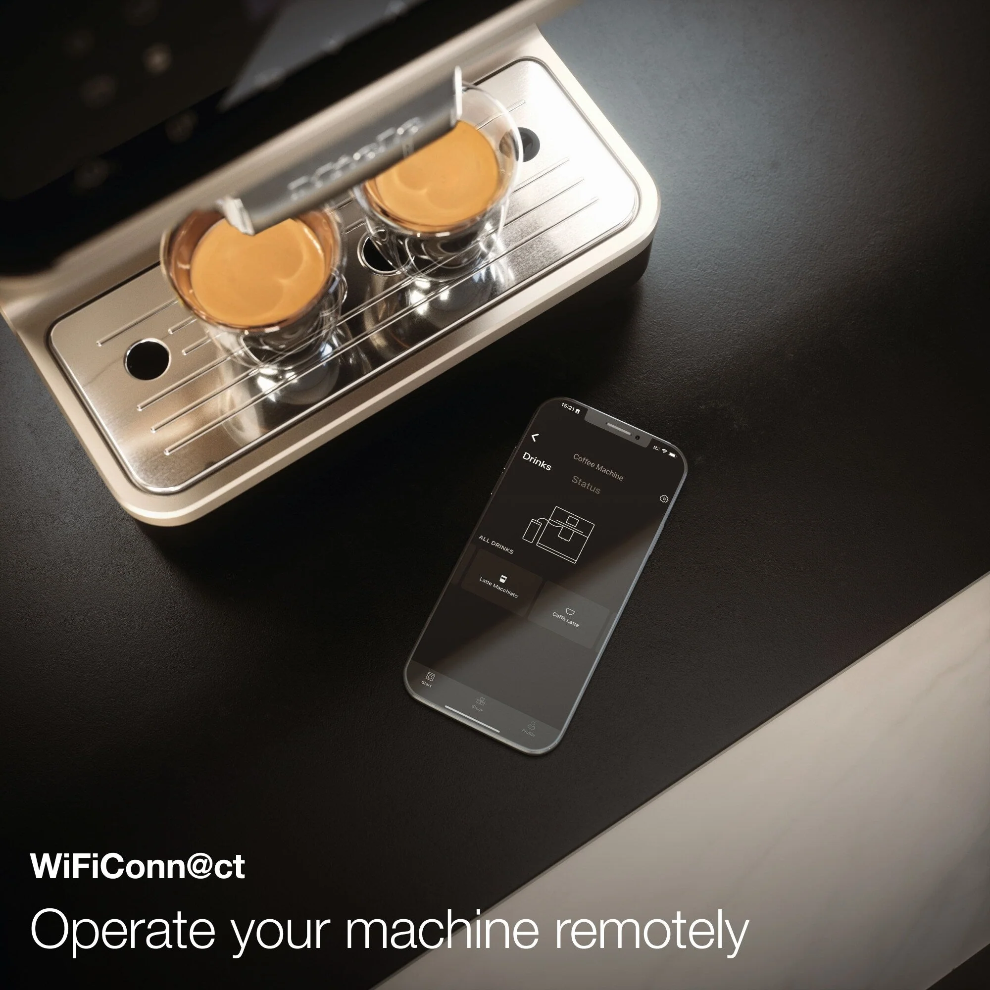 Miele CM 6160 MilkPerfection Countertop Coffee System- Obsidian black