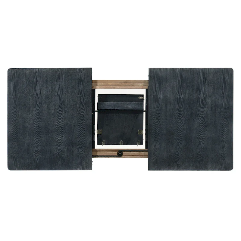 Regan Wood and Cane Upholstered Expandable 7 Piece Dining Set by Christopher Knight Home