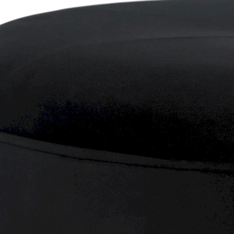 Adeco Carrington Juttersbo Round Tufted Fabric Ottoman