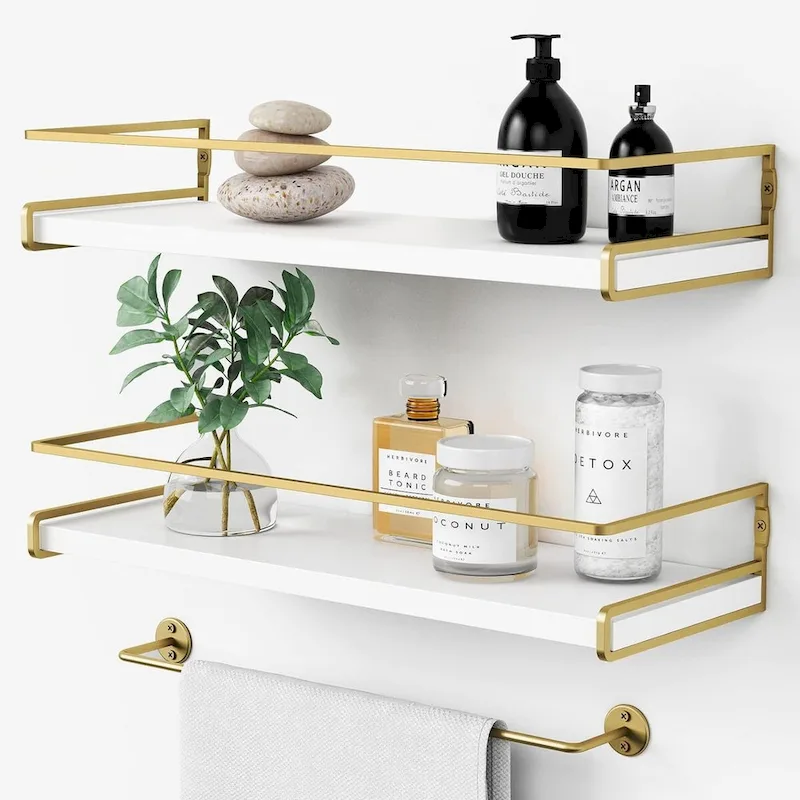 Floating Shelves Bathroom