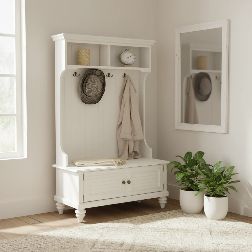 Hall Stand with Storage Bench