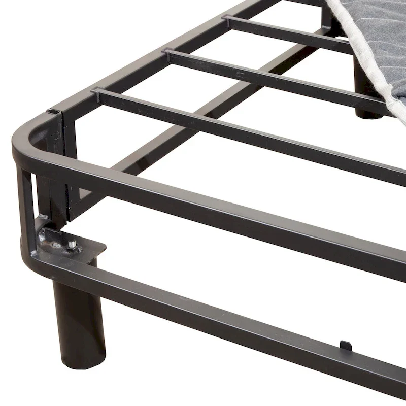 Hollywood Bed Frame Queen Enforce Platform Base and Metal Box Spring