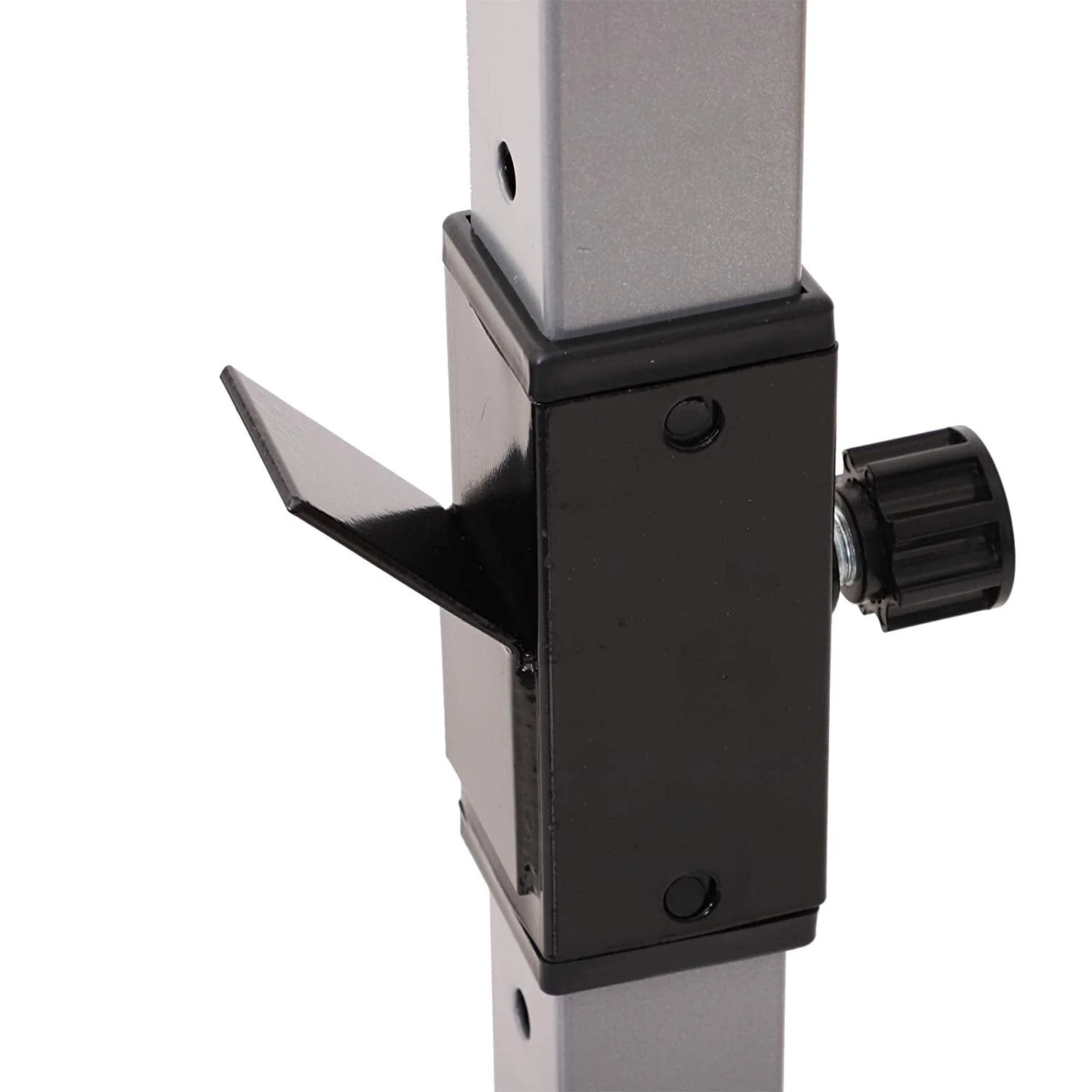 Soozier Steel 2-piece Height Adjustable Barbell Squat Rack/Bench Press - N/A