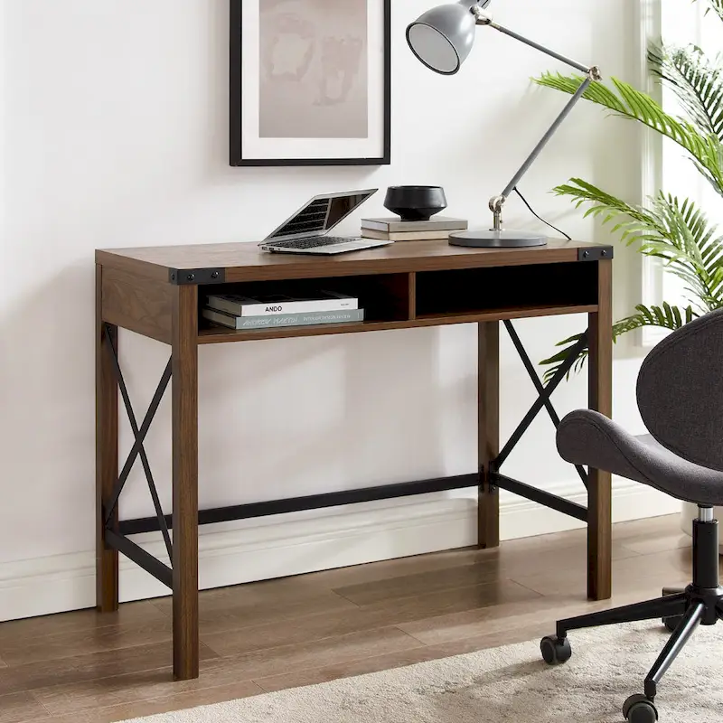 Middlebrook 42-inch Metal X Farmhouse Desk