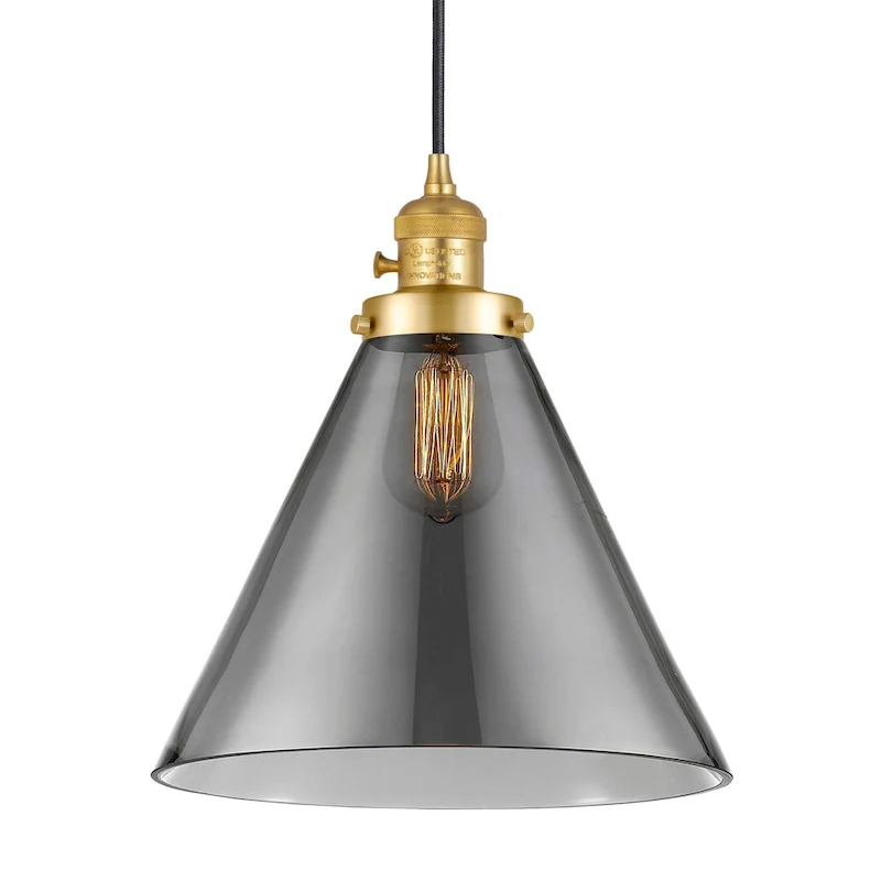 Innovations Lighting 201CSW-14-12 Cone Pendant Cone 12  Wide pendant
